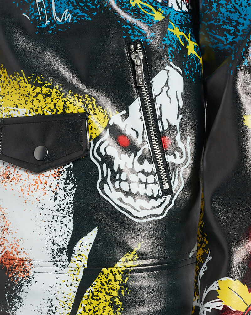 Reason Move in Silence Moto Jacket RCF2228-MLT Multi 4