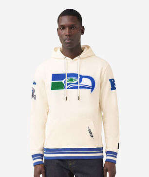 Seattle Seahawks Retro Classic Fleece Pullover Hoodie
