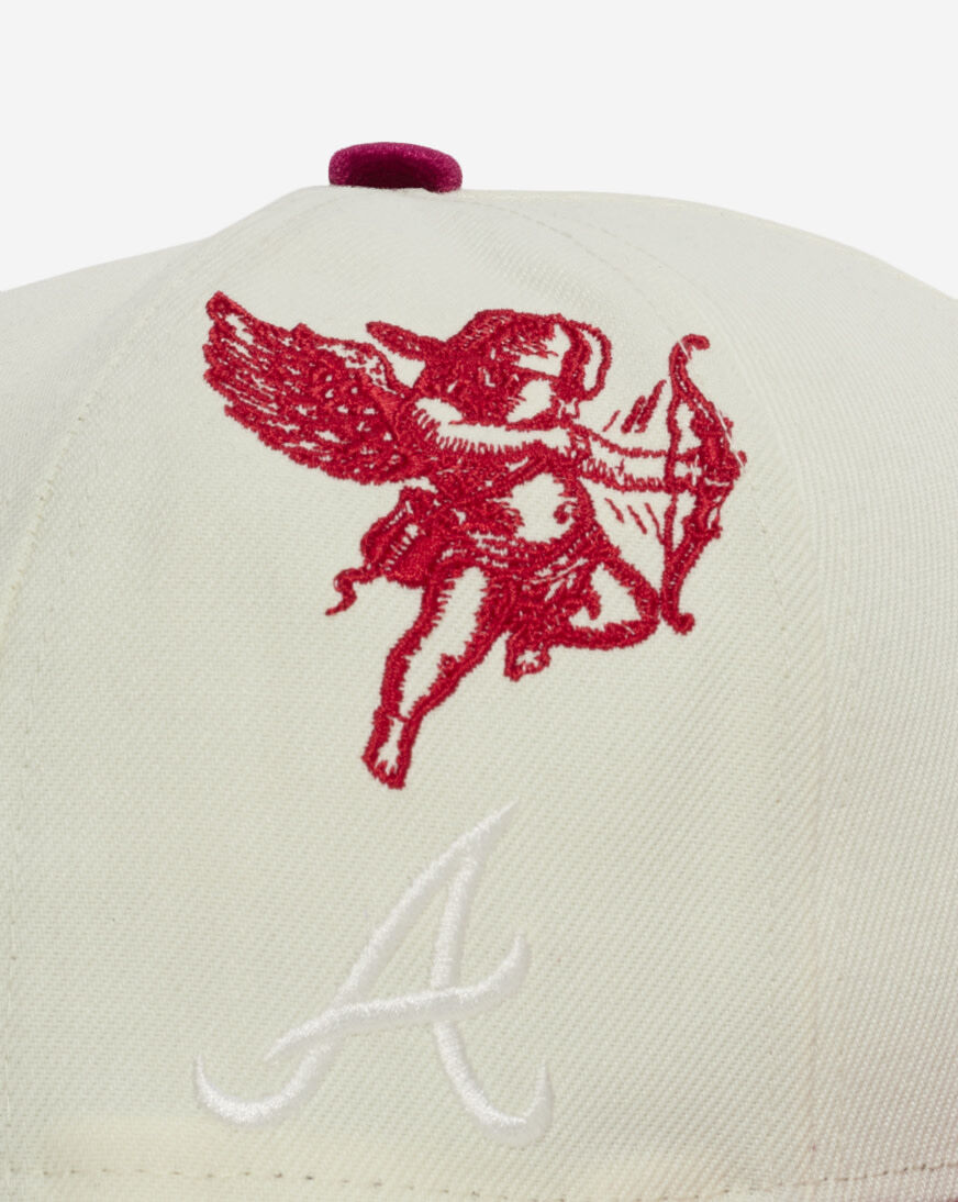 Angels 刺繍ロゴジャケット ホワイト/レッド Shop New Era 59Fifty Atlanta Braves V-Day Fitted Hat 60876426