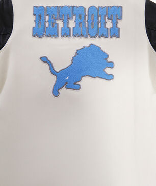 Detroit Lions Retro Classic Rib Wool Varsity Jacket