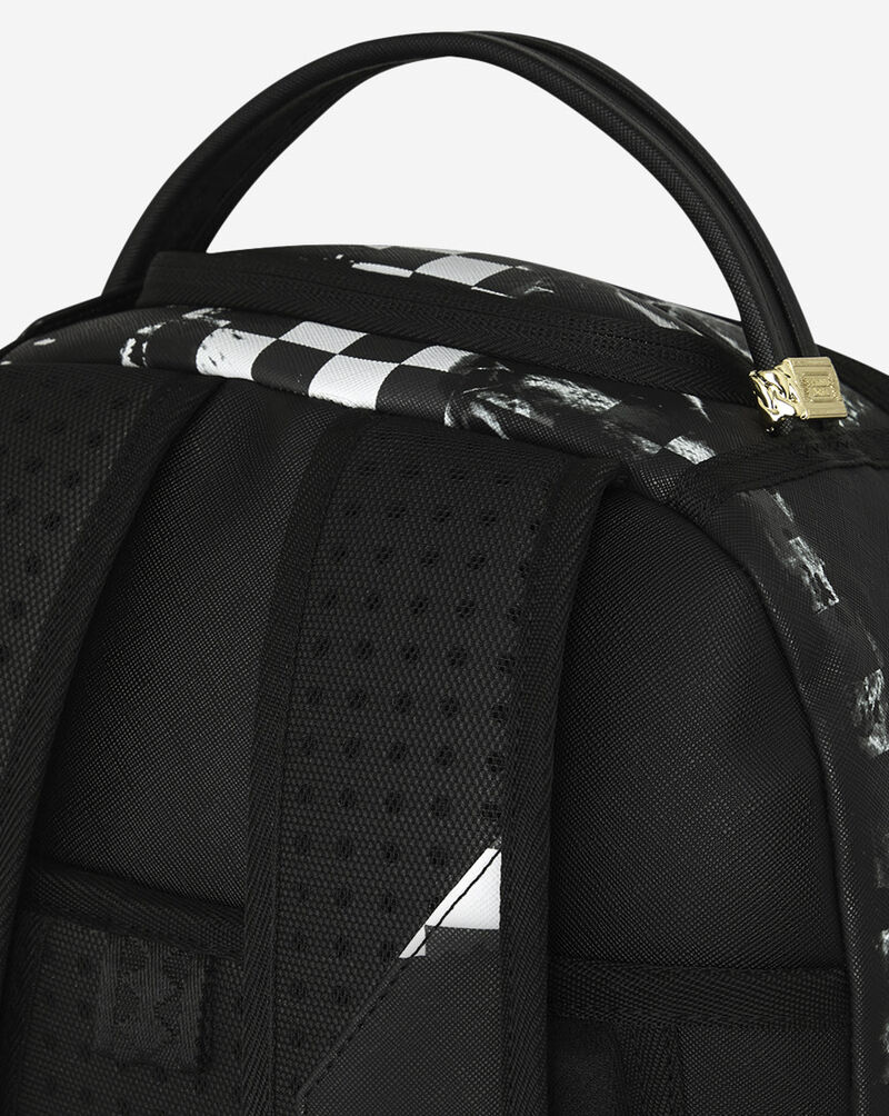 Sprayground Painted Over Check Backpack B8677 Multi 6