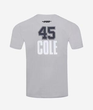 New York Yankees Gerrit Cole #45 Short Sleeve Classic Player Taping Tee 