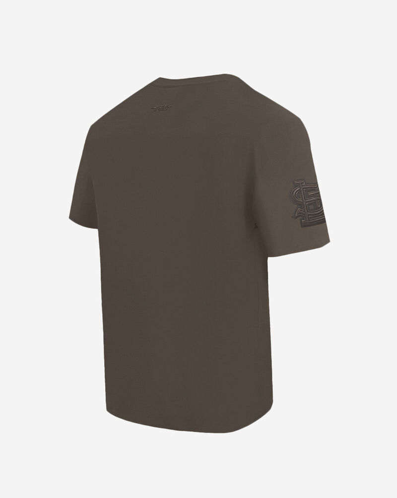 PRO STANDARD St. Louis Cardinals Retro Neutral Drop Shoulder Tee LSC137763-DKT Brown 2