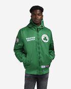 New Era Alpha Industries Historic L-2B Boston Celtics Hooded Bomber Jacket 60564074 Green 1
