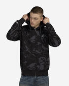 AAPE All Over Print Full-Zip Hoodie AAPSWMC352XXP-BKZ Black 1