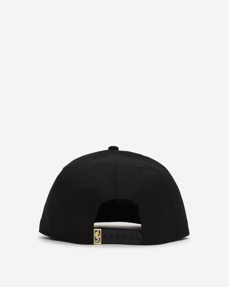 New Era 9Fifty Chicago Bulls Metallic Snapback Hat 60914435 Black 3