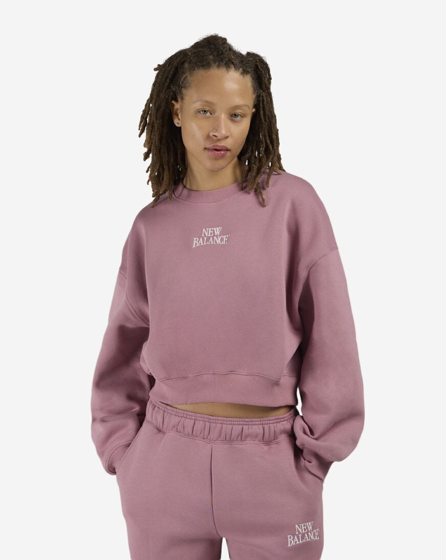 Shop New Balance Trackside Fleece Crew WT61935I-RSE | SNIPES USA