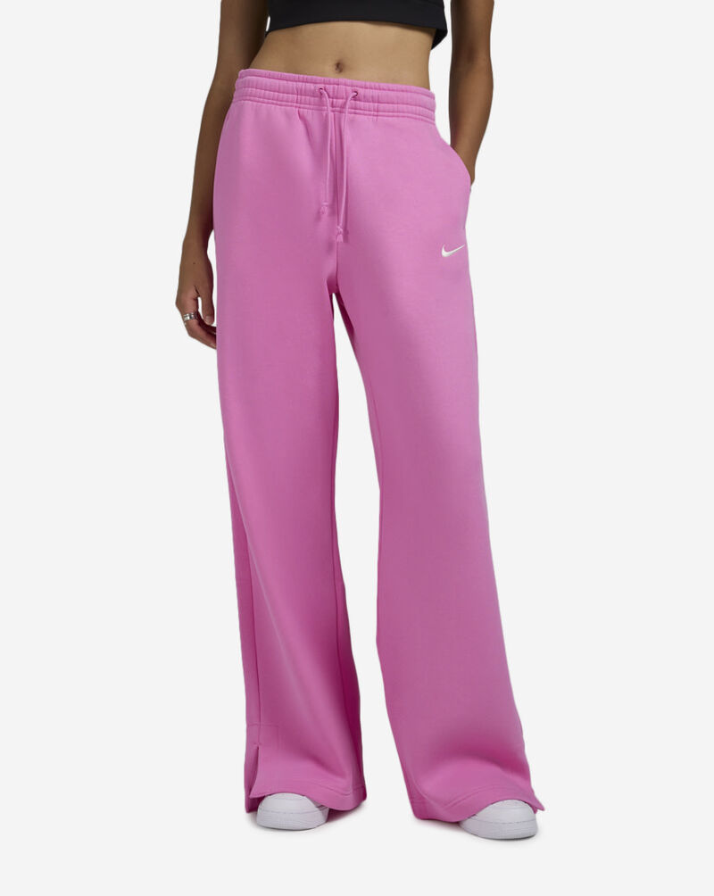 Nike NSW Phoenix Fleece Wide-Leg Sweatpants IH1011-675 Pink 1