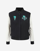 PRO STANDARD New York Liberty Retro Classic Rib Wool Varsity Jacket WNLH70046-BLW Black 1