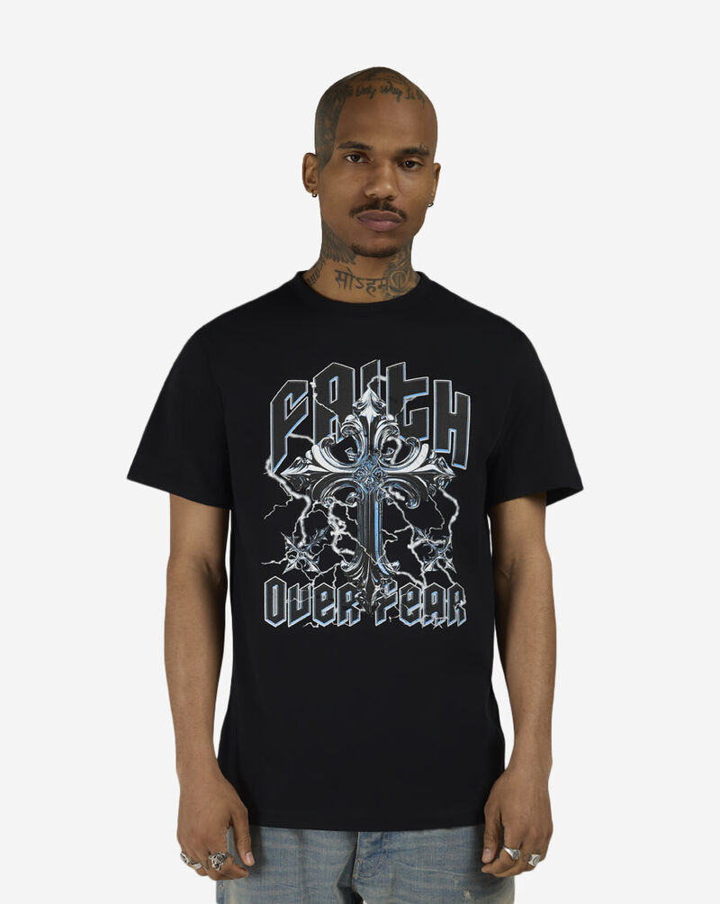 Mister Tee Faith Over Fear Tee MTUS520-US-00007 Black 1