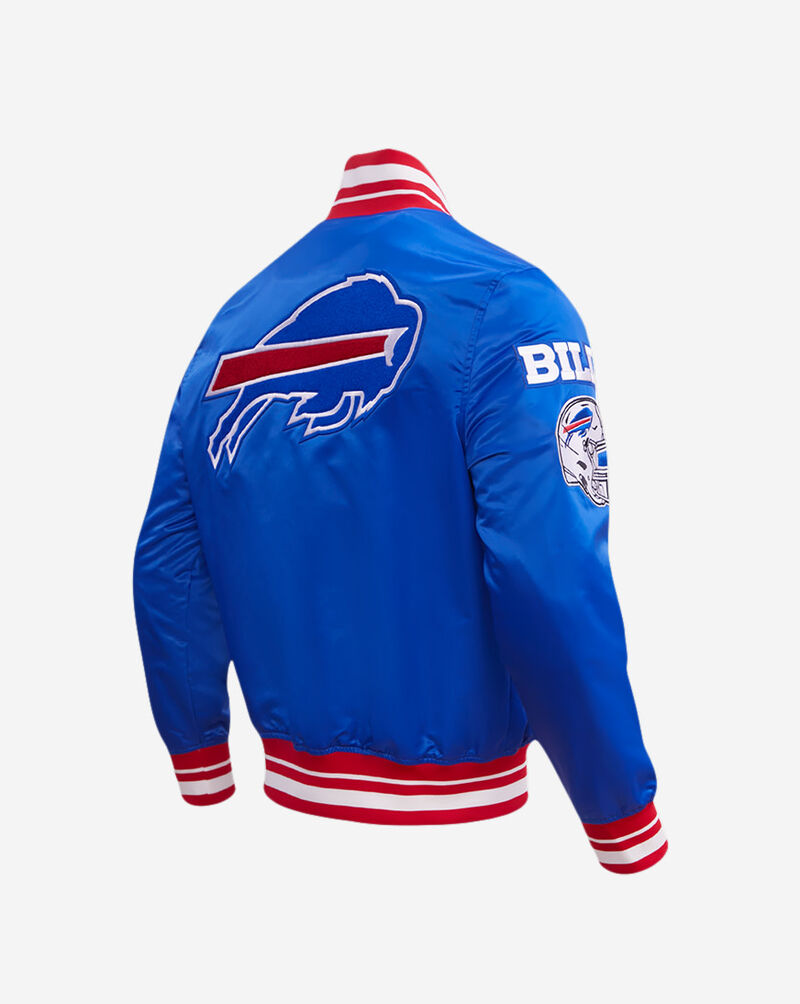 PRO STANDARD Buffalo Bills Mash Up Rib Satin Jacket FBB6410417-RYR Blue 3