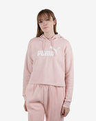 Essentials Cropped Logo Hoodie