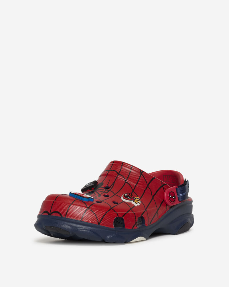 Crocs Grade School Spider-Man All-Terrain Clog 208786-410J Blue 2