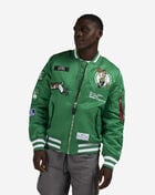 New Era Alpha Industries Boston Celtics Bomber Jacket 60684142 Green 3