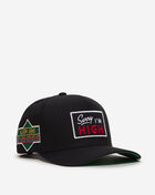 Field Grade Sorry I'm High Twill Trucker Hat 1005678 Black 1