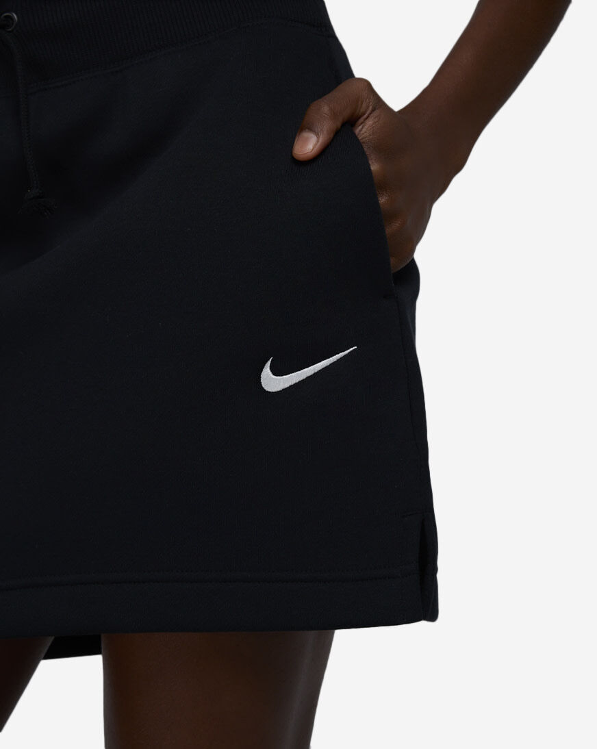 Shop Nike NSW Phoenix Fleece Slim Mini Skirt FV6318-010