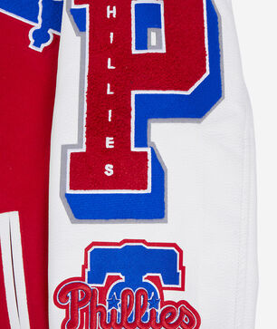 Philadelphia Phillies Mash Up Rib Wool Varsity Jacket 