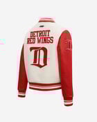 Detroit Red Wings Retro Classic Rib Wool Varsity Jacket