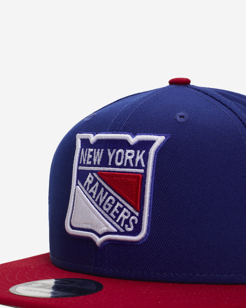 New Era 9Fifty New York Rangers Evergreen Snapback Hat 60649567 Blue 2
