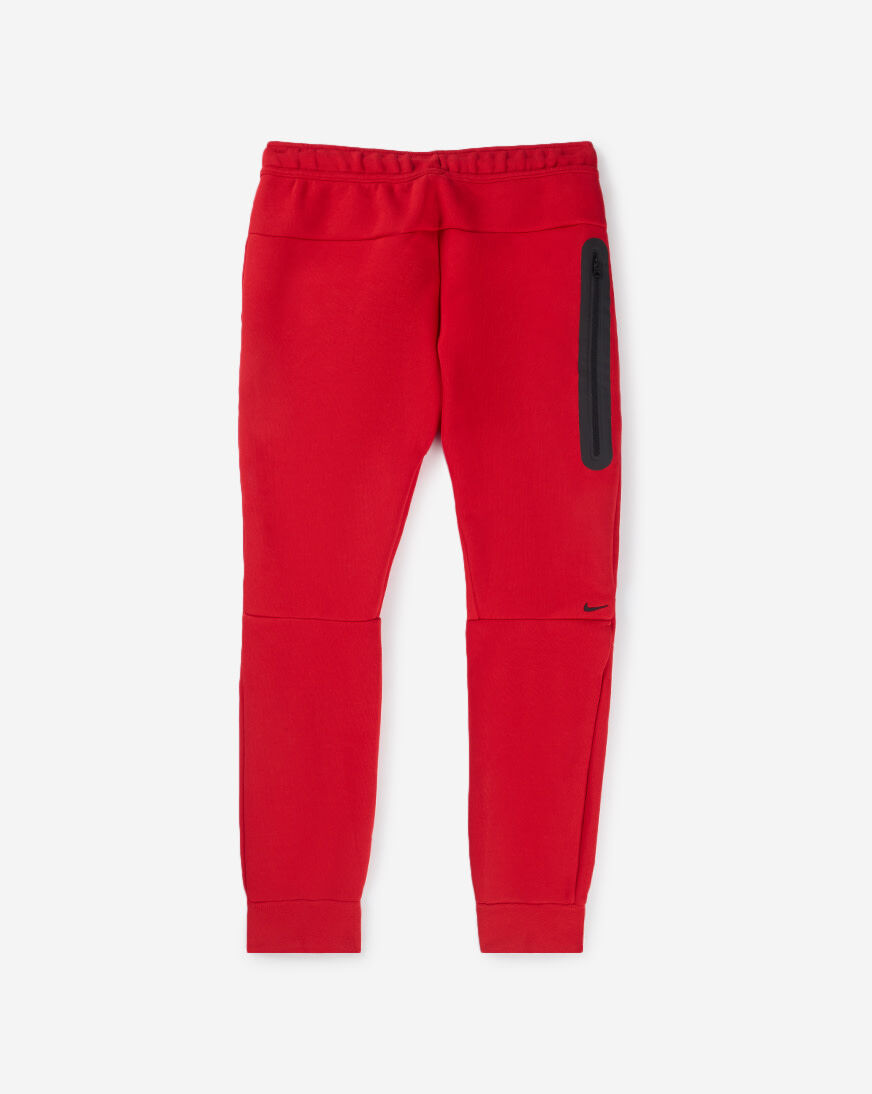 Shop Nike Big Kids' NSW Tech Fleece Joggers HV5869-657 red