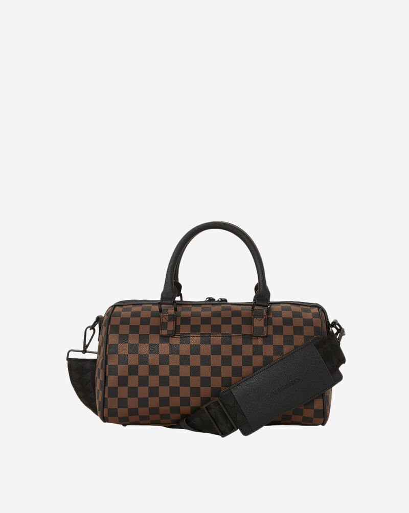 Sprayground Pink Drip Check Duffel Bag D5330 Multi 4