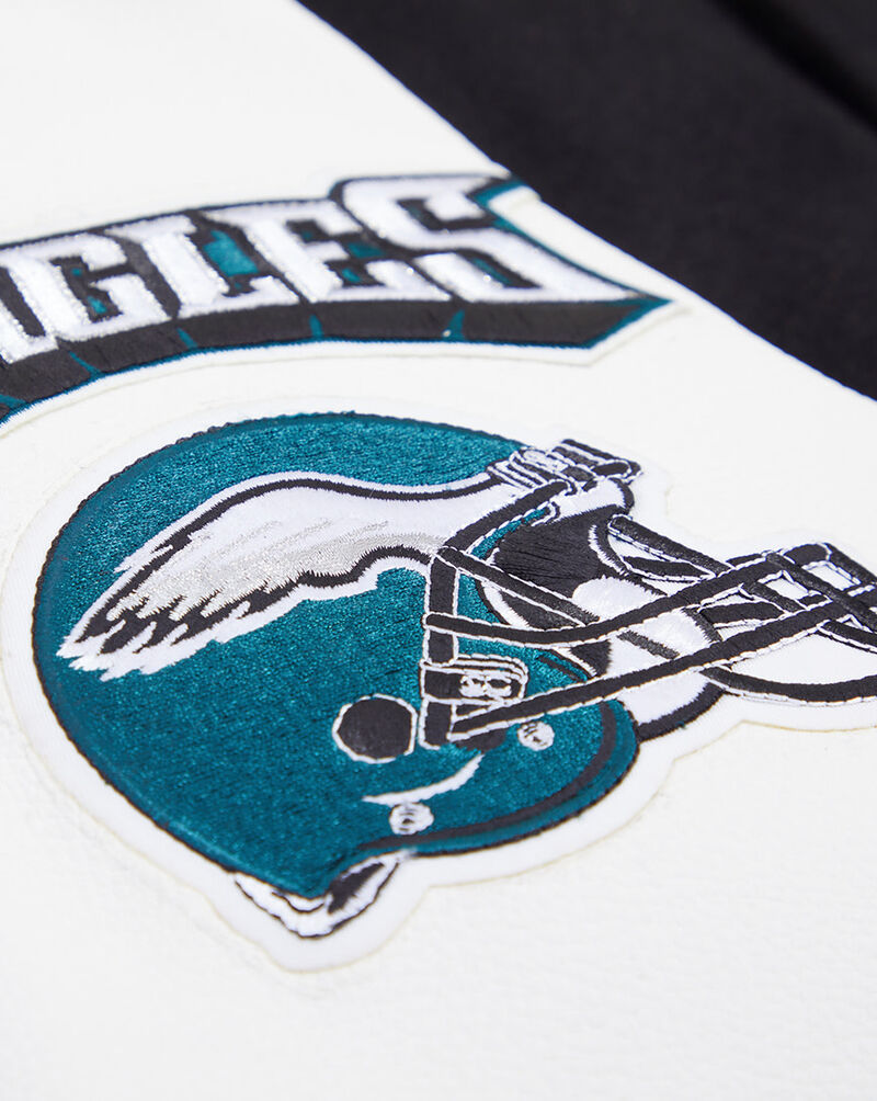 Pro Standard Philadelphia Eagles Logo Varsity Jacket FPE641292 Black 4