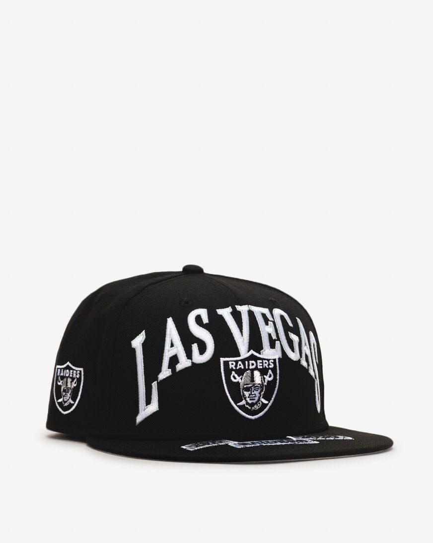 RAIDERS 59FIFTY キャップ New Era Raiders World Champions 59Fifty Fitted Cap in Black — MAJOR