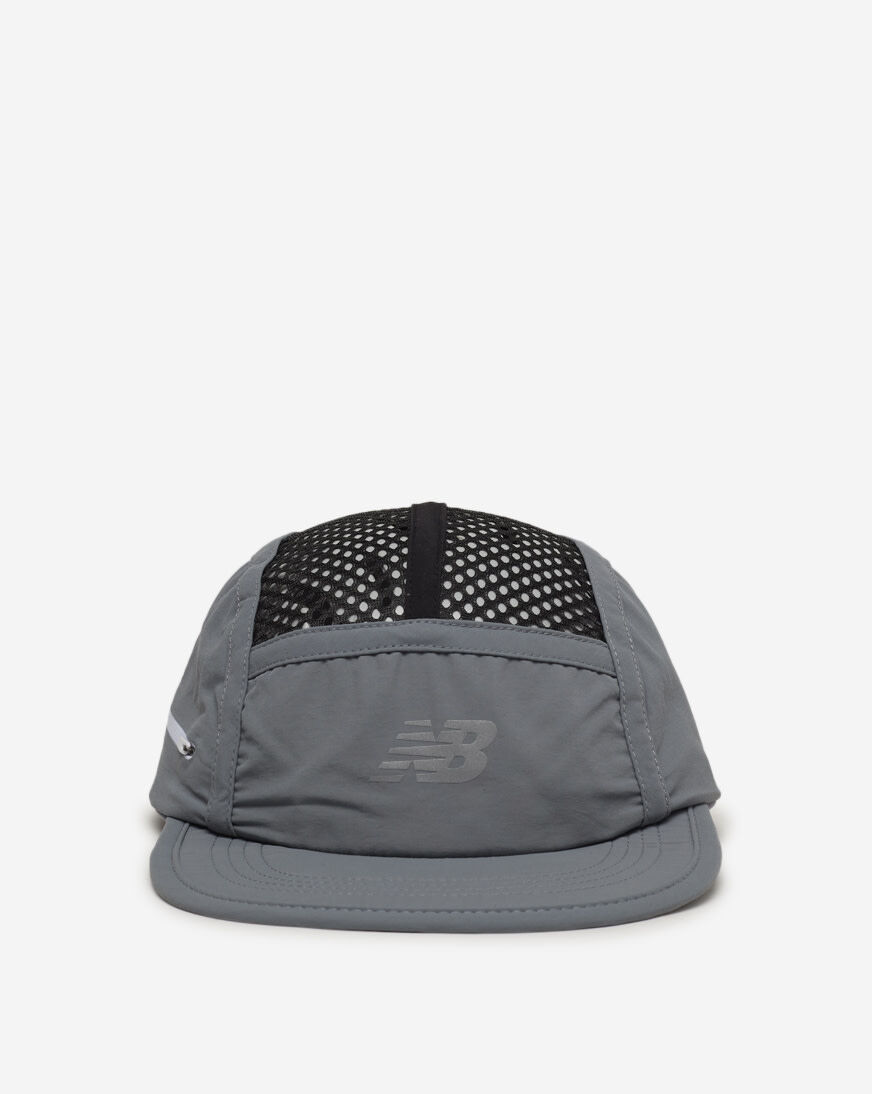 Shop New Balance Running Stash Hat LAH21001-GNM grey