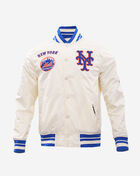 New York Mets Retro Classic Rib Satin Jacket