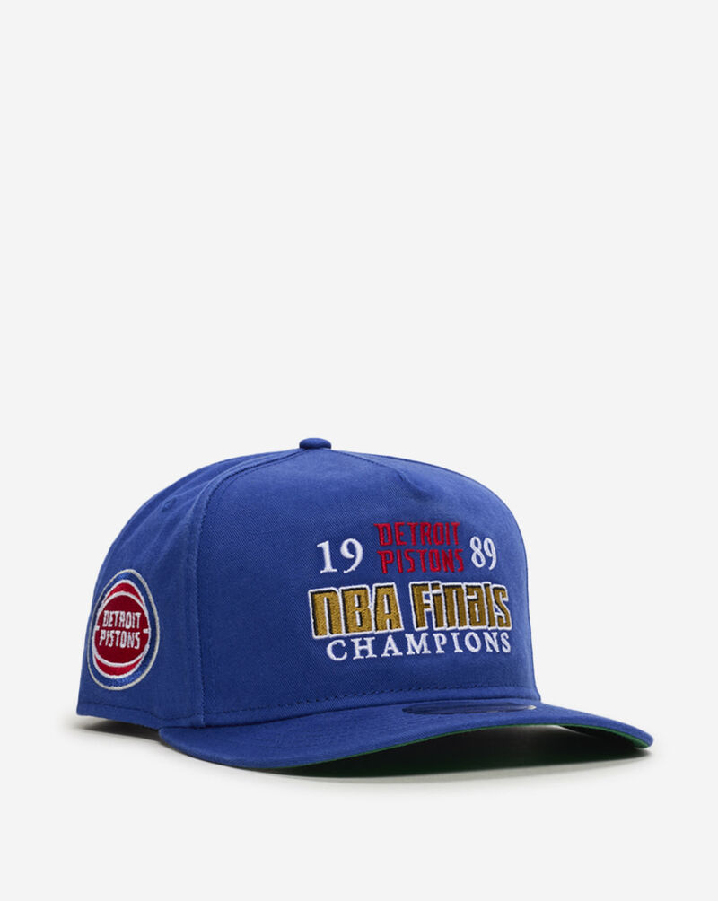 New Era 9Fifty Detroit Pistons Historic A-Frame Snapback Hat 60799722 Blue 1