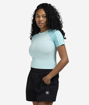 Adicolor 3-Stripes Raglan Slim T-Shirt