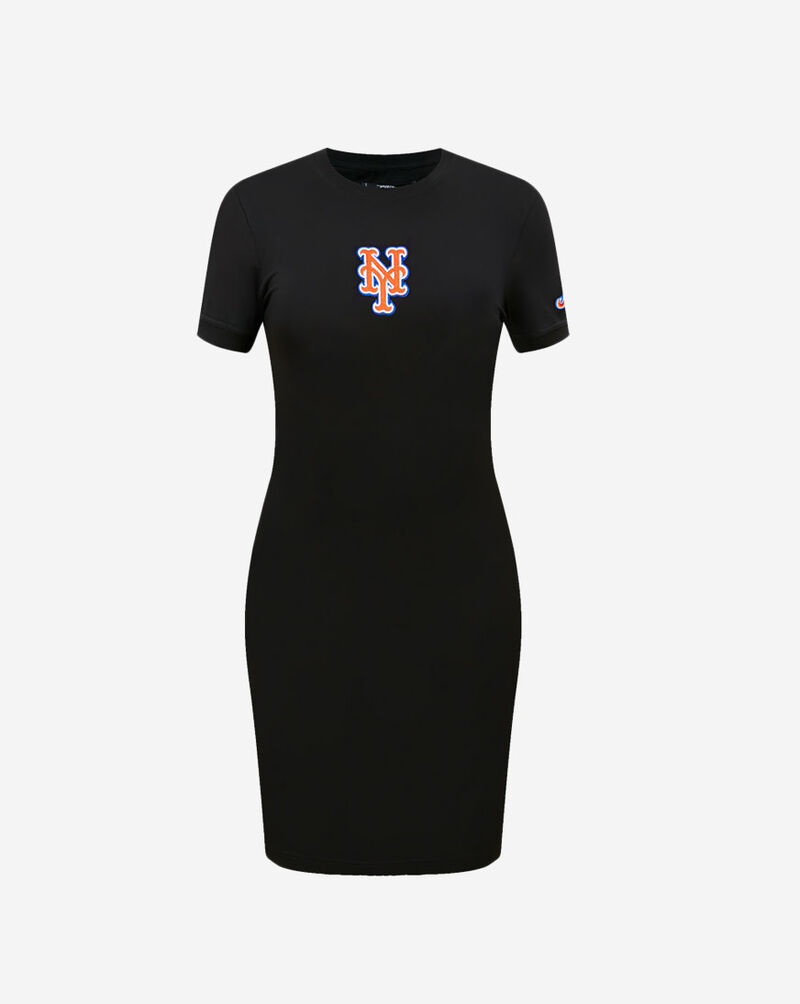 PRO STANDARD New York Mets Classic Body Con Dress LNMB37243-BLK Black 1