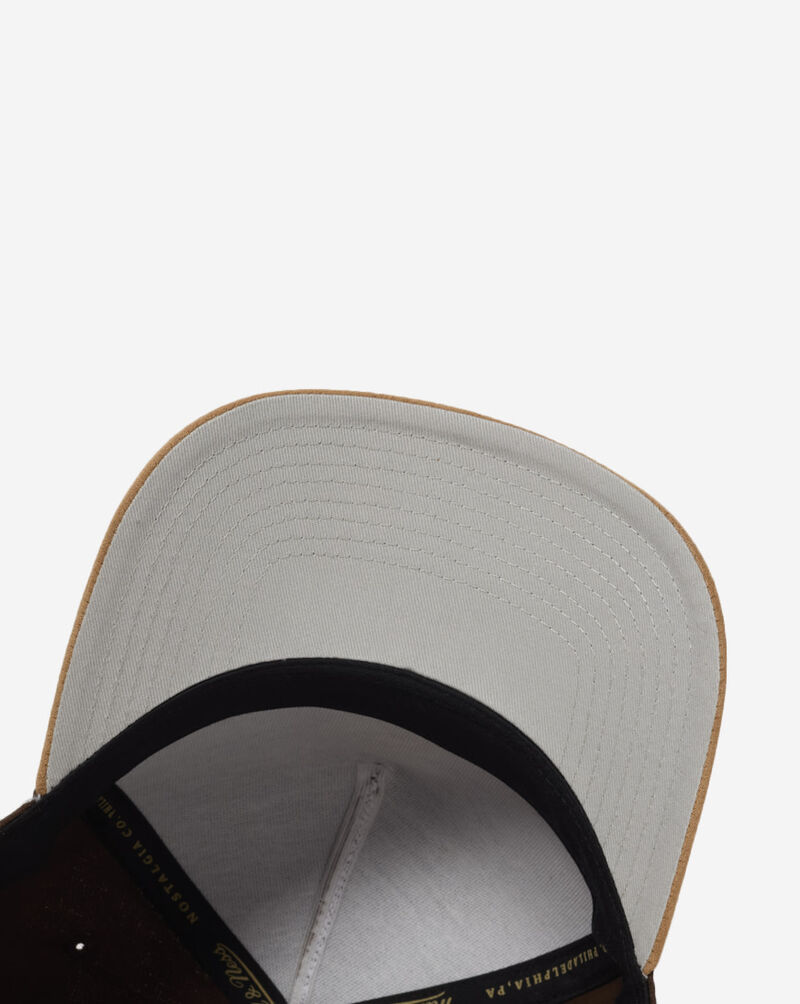 Mitchell  Ness Chicago White Sox Pro Pinch Lux Chain Snapback Hat HP18073-CWSBRTN Brown 4