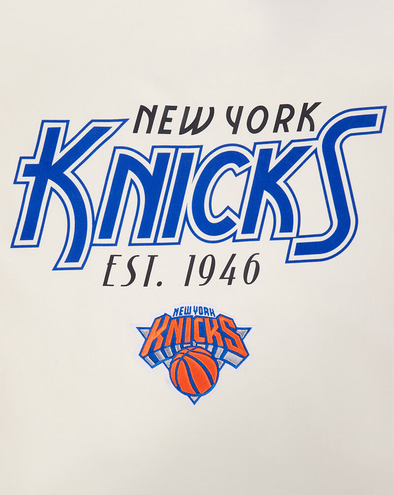 PRO STANDARD New York Knicks Paradise Pullover Hoodie BNK5516947-EGG cream 3