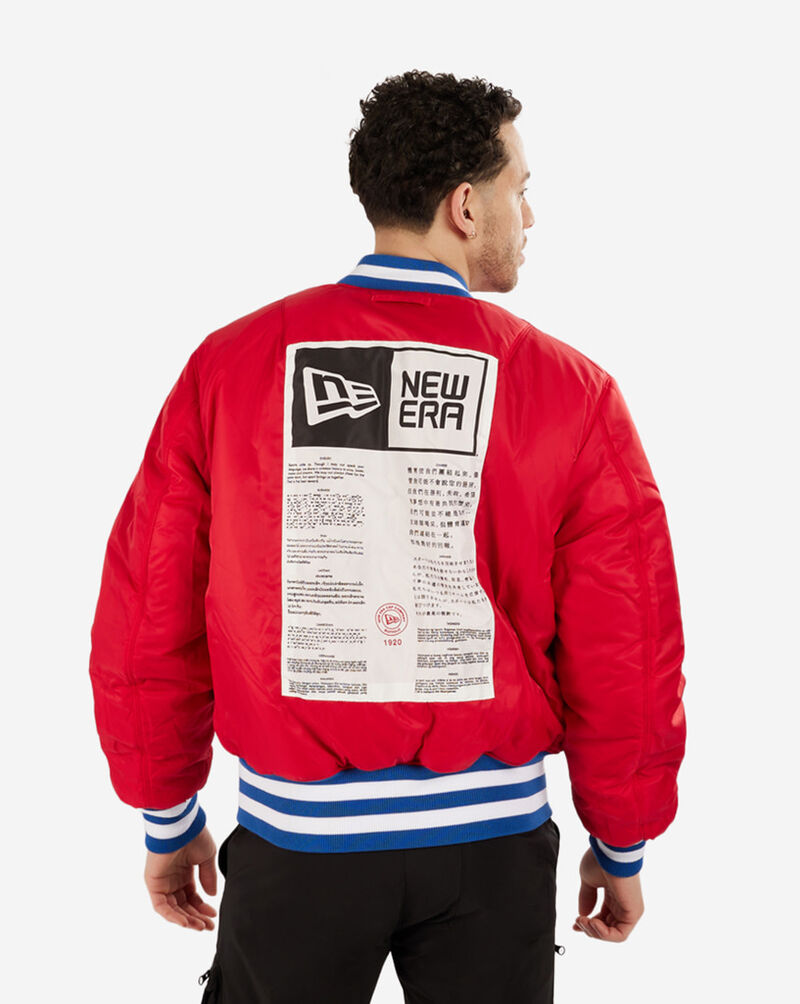 New Era New York Giants MA-1 Bomber Jacket 13118251 Blue 7