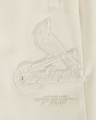 PRO STANDARD Big Boys' St. Louis Cardinals Neutral Fleece Sweatpant LSCB4315019-EGG cream 2