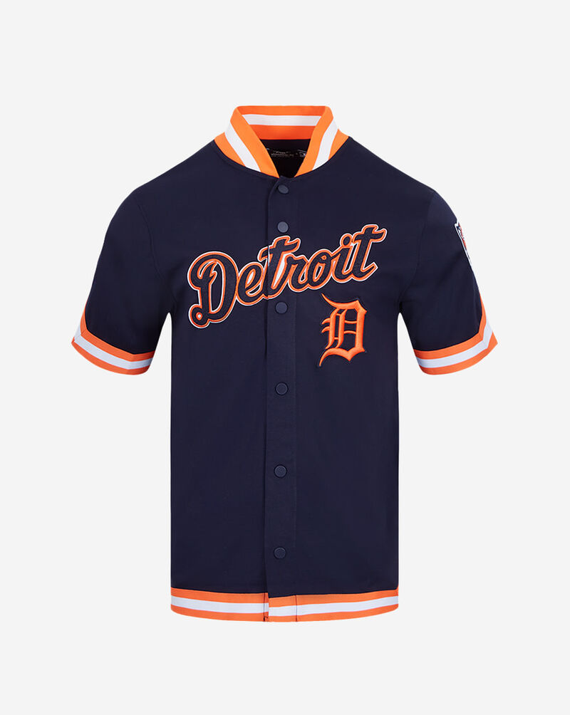 Detroit Tigers Short Sleeve Classic Warm Up Jacket