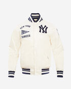 New York Yankees Retro Classic Rib Satin Jacket
