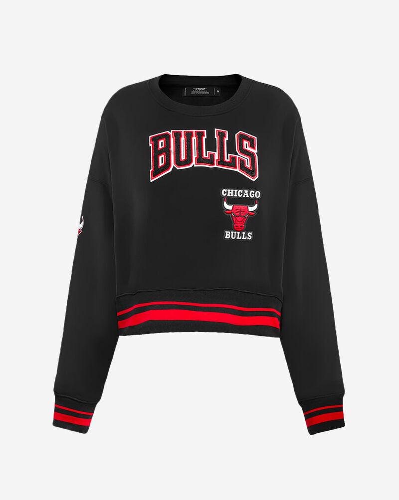 PRO STANDARD Chicago Bulls Retro Classic Fleece Crewneck BCBC56222-BKR Black 1