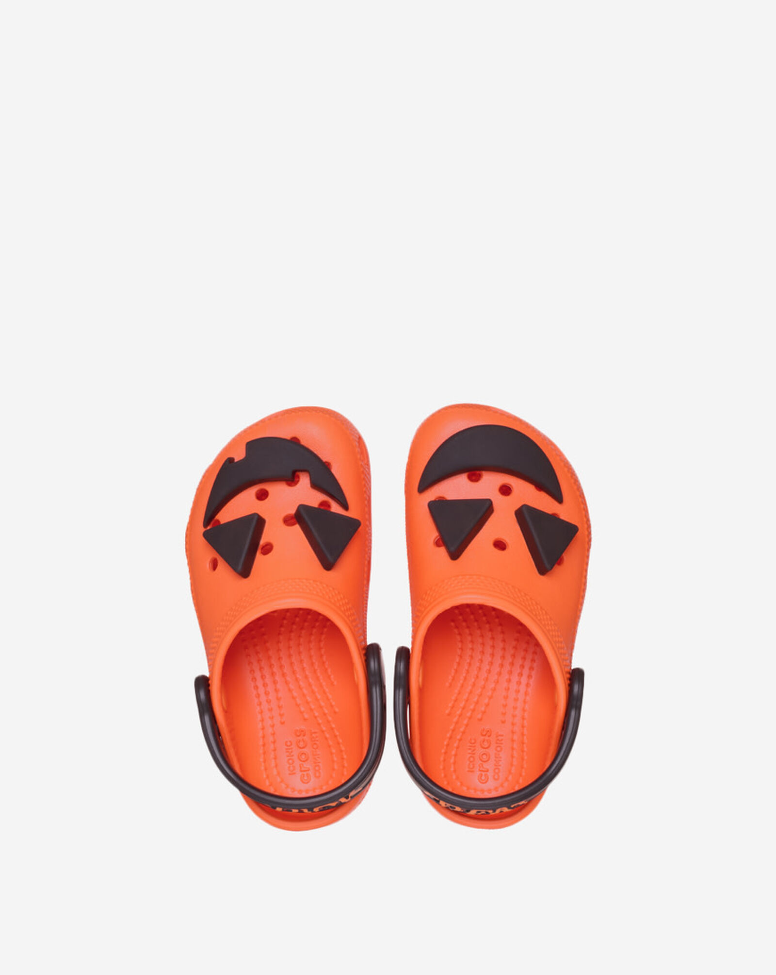 Shop Crocs Toddler Classic Jack O' Lantern Lights Clog 211686-810 ...