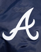 Big Kids' Atlanta Braves Classic Satin Jacket