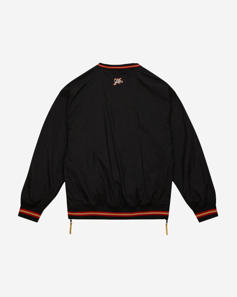 Mitchell  Ness Melody Eshani Shooting Shirt Philadelphia 76ers OJPO6356-P76YYPPPBLCK Black 2