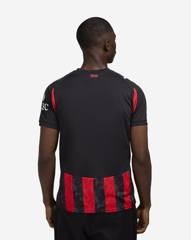 Puma AC Milan '25/'26 Home Authentic Soccer Jersey 77996201 Black 2
