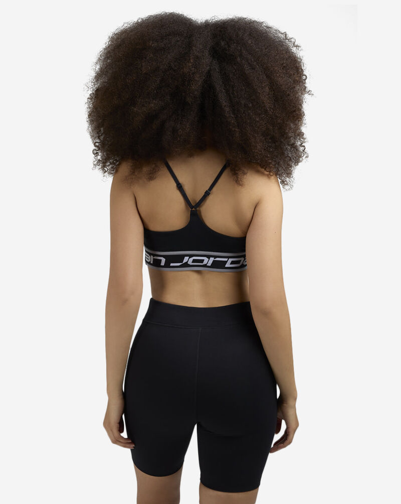 Jordan Sport Indy Logo Banded Bra FV6498-010 Black 2