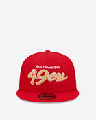 New Era 59Fifty San Francisco 49ers Script Hat 60291414 Red 2