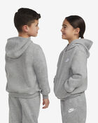 Nike Little Kids' NSW Club Fleece Hoodie 86L088-042 Grey 2