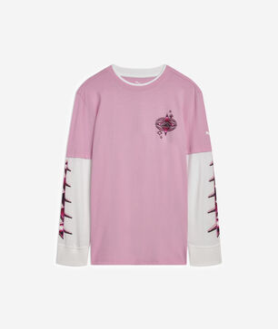 Grade School Melo X LaFrance CTN Long Sleeve Jersey Tee