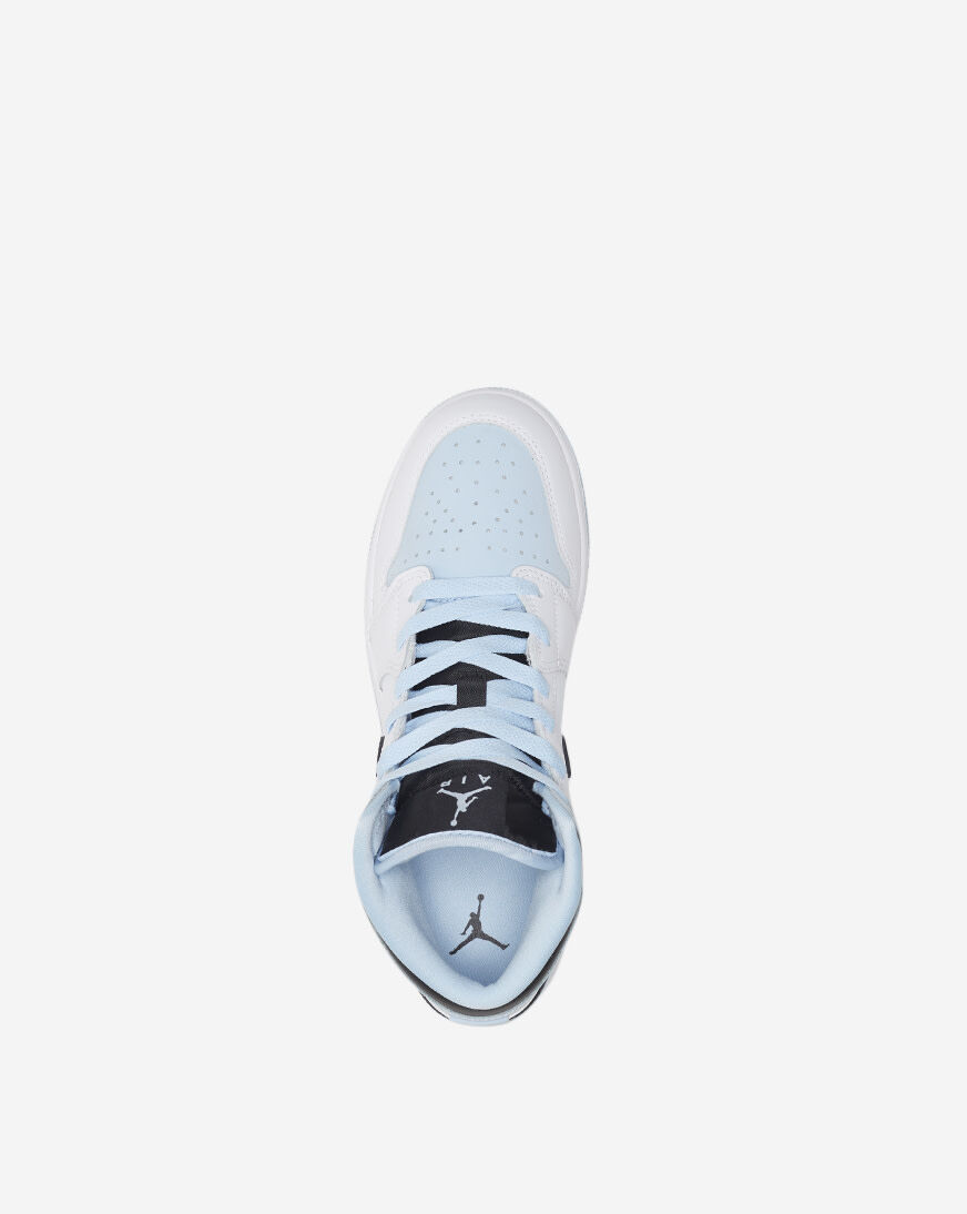 jordan 1 mid laser blue snipes