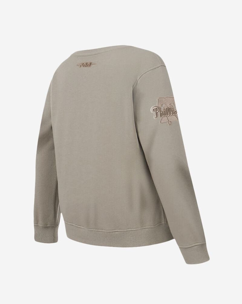 PRO STANDARD Big Boys' Philadelphia Phillies Neutral Fleece Crewneck LPHB5315027-TAU Beige 3