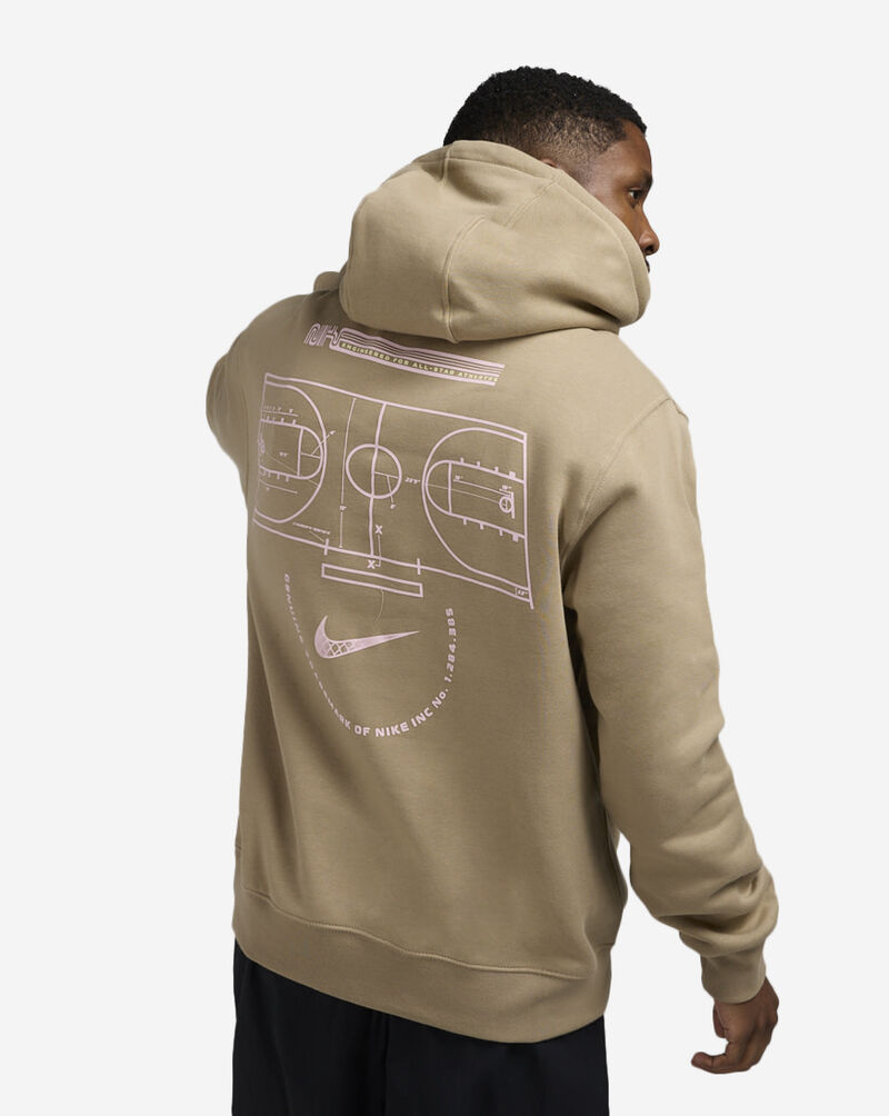 Nike Club Pullover Fleece Hoodie HV5065-247 Beige 2